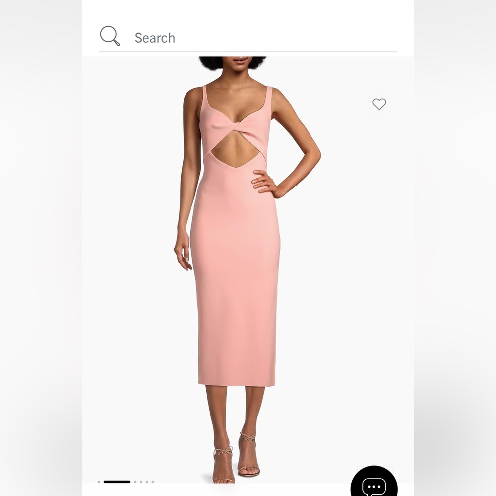 Bec & Bridge Joelle Midi in peach